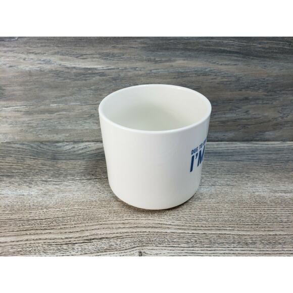 Room Essentials Due To Unfortunate Circumstances I'm Awake Porcelain Coffee Mug - Picture 3 of 9